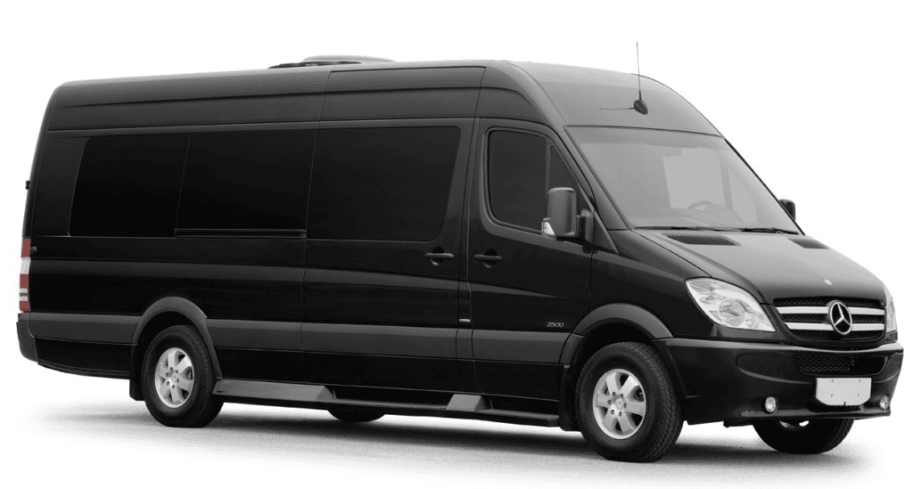 luxury Mercedes sprinter limousine